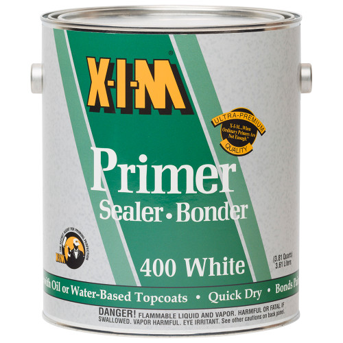 1 Gal XIM 11021 White 400 White Solvent-Based Primer Bonder/Sealer