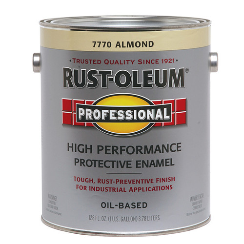 1 Gallon Rust-Oleum 7770402 Almond Professional High Performance Protective Enamel