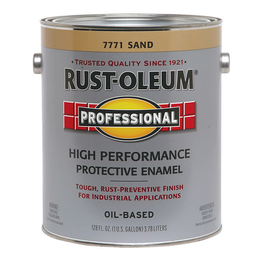 1 Gallon Rust-Oleum 7771402 Sand Professional High Performance Protective Enamel