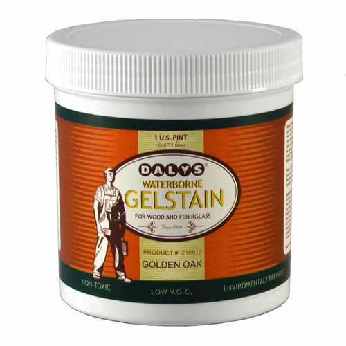 1 Pt Daly's 210810 Golden Oak Gel Stain Waterborne Gel Stain