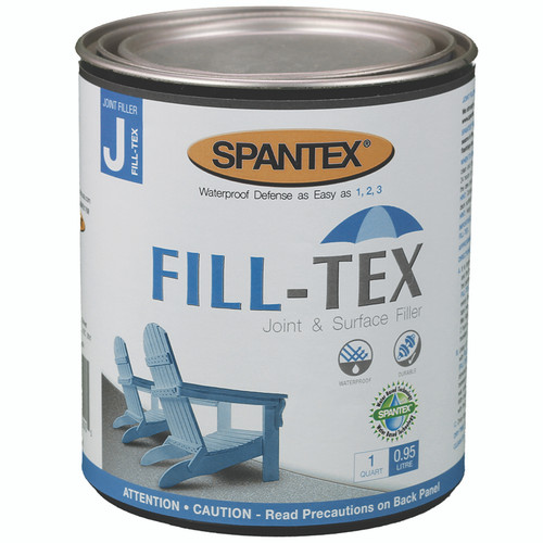 1 Qt Ducan Products 163DU60101 White Spantex Fill-Tex Joint Filler