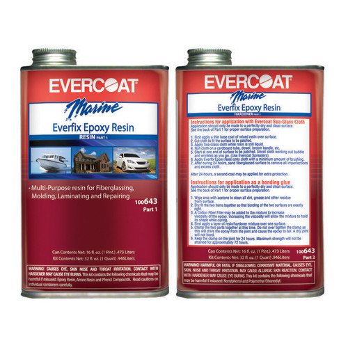 1 Qt Evercoat 643 Evercoat Everfix Epoxy Resin