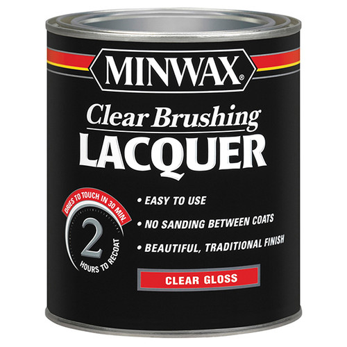 1 Qt Minwax 15500 Clear Lacquer Lacquer Clear Brushing Gloss