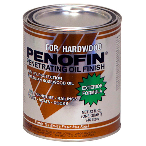 1 Qt Penofin F5XHTQT Tigerwood Exotic Hardwood Penetrating Wood Finish (550-VOC)