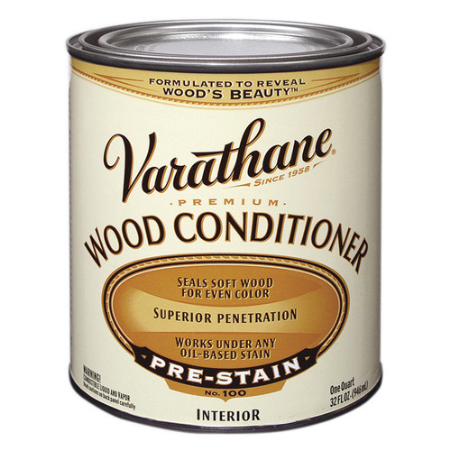 1 Qt Rust-Oleum 211775H Clear Varathane Oil-Based Interior Premium Wood Conditioner
