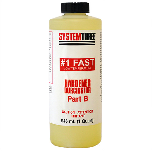 1 Qt System Three Resins 0101B16 System Three Hardener #1, General Purpose Epoxy Resin