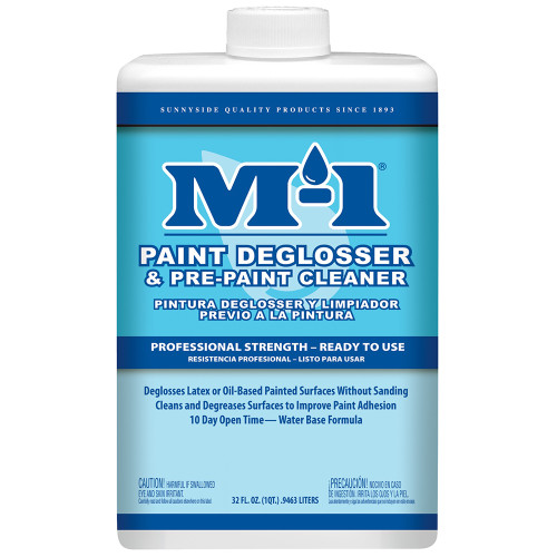 1 Quart Sunnyside 62232M M-1 Paint Deglosser & Pre-Paint Cleaner