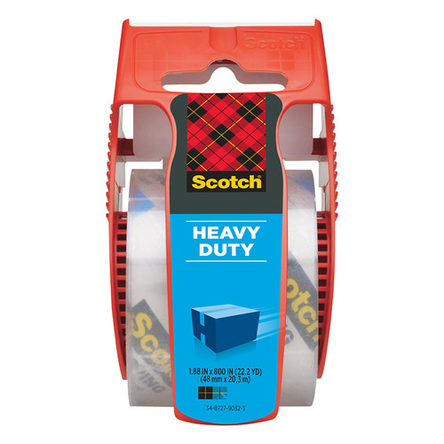 1.88" x 800" 3M 142 Scotch Heavy Duty Shipping Packaging Tape