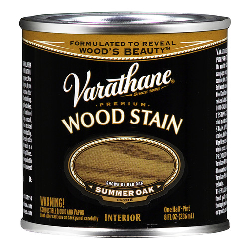 1/2 Pt Rust-Oleum 211756 Summer Oak Varathane Interior Oil-Based Premium Wood Stain