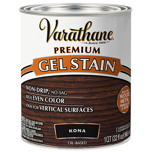1/2 Pt Rust-Oleum 349560 Dark Walnut Varathane Premium Gel Stain