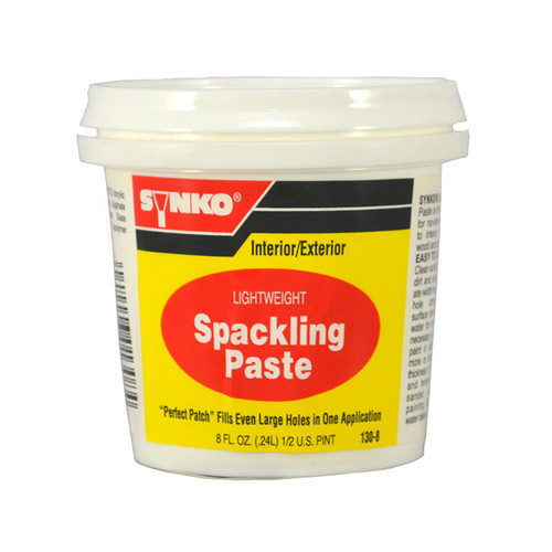 1/2 Pt Synkoloid 130-8 Synkoloid Light Weight Spackling