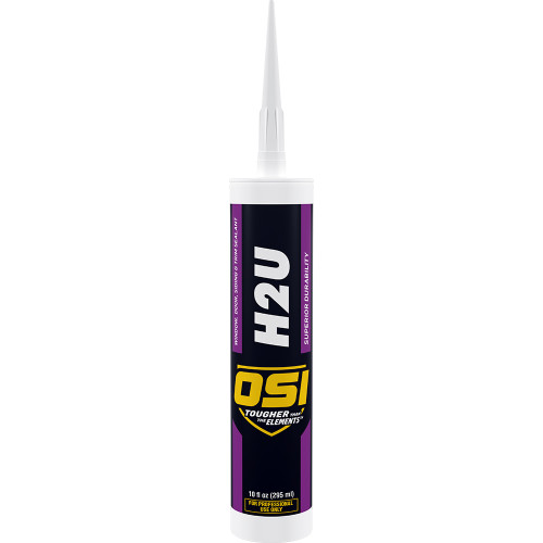 10 Oz OSI 1256965 Clear H2U Acrylic Urethane Sealant