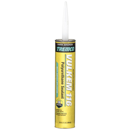 10.1 Oz. Tremco 356718 Dark Bronze Vulkem 116 General Purpose Textured Polyurethane Sealant
