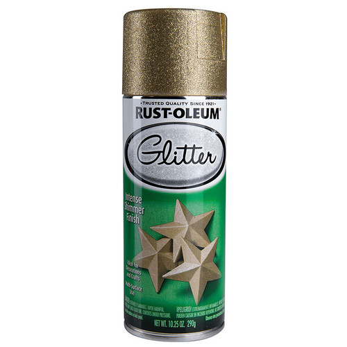 10.25 Oz Rust-Oleum 301495 Gold Specialty Glitter Finish Spray Paint