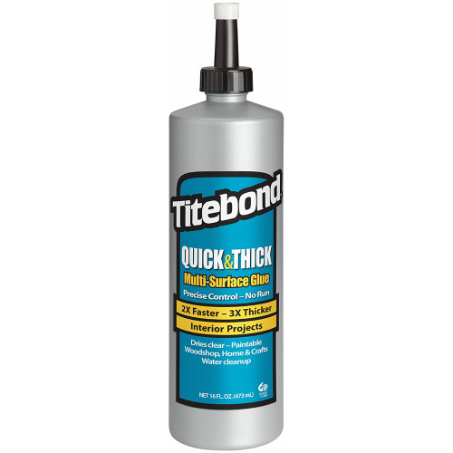 16 Oz Franklin 2404 Titebond Quick & Thick Multi-Surface Glue