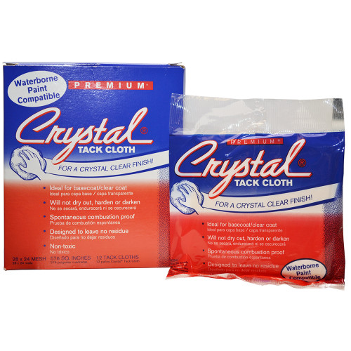 16" x 36" Bond Corporation PREM A Gold Crystal Premium Tack Cloth, 12-Pack