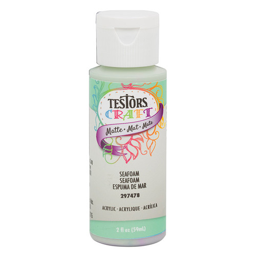2 Oz Rust-Oleum 297478 Seafoam Testors Acrylic Craft Paint