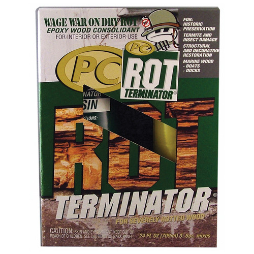 24 Oz Protective Coatings 240618 PC-Rot Terminator Wood Hardener