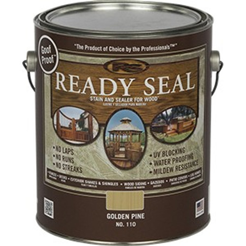 Ready Seal 110 1G Golden Pine Stain & Sealer for Wood