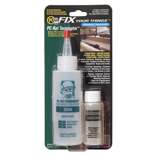 3.25 Oz Protective Coatings 350614 PC-Rot Terminator Wood Hardener