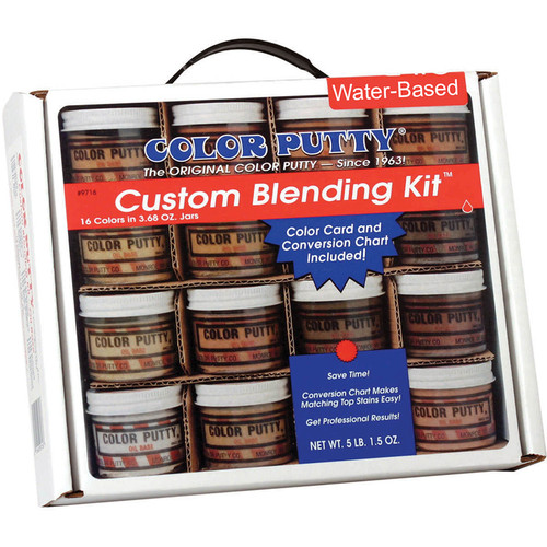 3.68 Oz. Color Putty 9816 Color Putty Water-Based Custom Blending Kit