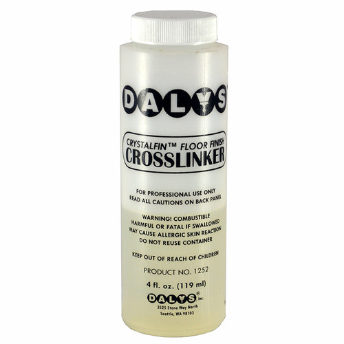 4 Oz Daly's 1252 Clear CrystalFin Floor Finish Crosslinker Refill