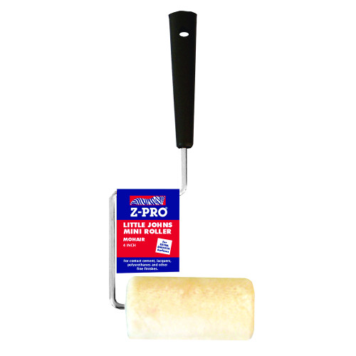 4" x 1/8" Nap Premier 709 Little Johns Roller Cover with Frame, Mohair