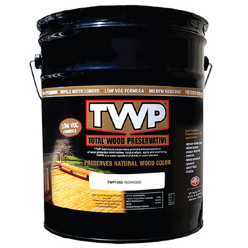 5 Gal Gemini TWP1502 Redwood TWP 1500 Series Total Wood Preservation