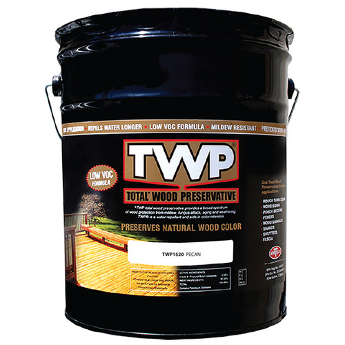 5 Gal Gemini TWP1520 Pecan TWP 1500 Series Total Wood Preservation