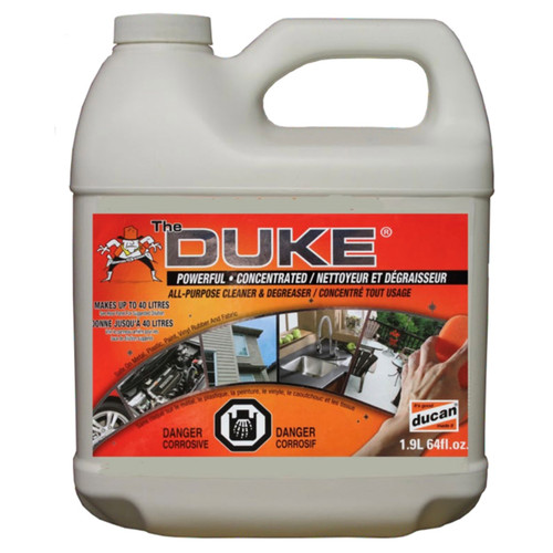 64 Oz. Ducan Products 17530612 Blue The Duke All Purpose Cleaner and Degreaser - Case of 8