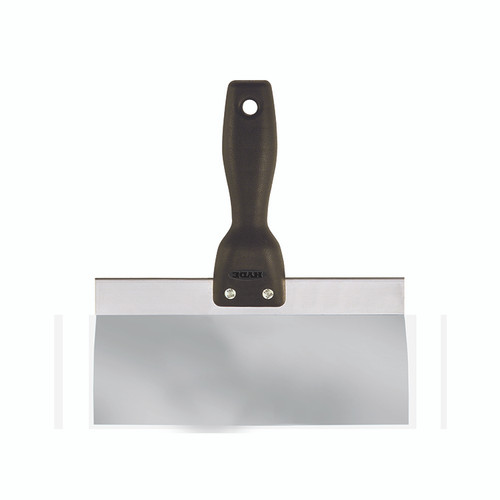 8" Hyde 09312 Value Series Lightweight Stainless Steel Taping Knife, Flat Back