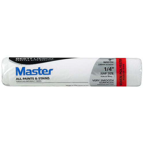 9" x 1/4" Nap Bestt Liebco 9V25 Master Roller Cover