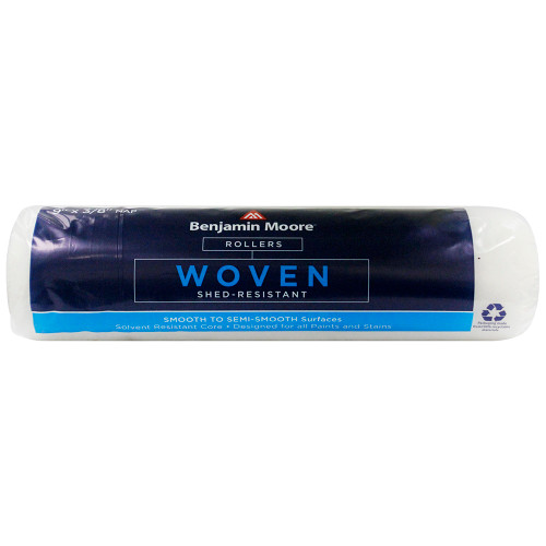 9" x 3/8" Nap Benjamin Moore U65696-018 Woven Woven Roller Covers