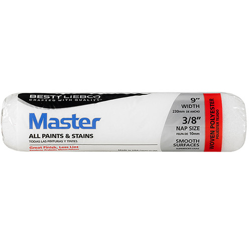 9" x 3/8" Nap Bestt Liebco 9V25 Master Roller Cover