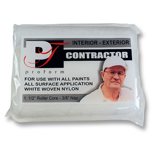 9" x 3/8" Nap Proform C-ROL-3/8-3PK Contractor Woven Nylon Roller Cover 3-Pack