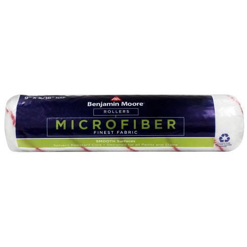 9" x 5/16" Nap Benjamin Moore U65900-018 Microfiber Microfiber Roller Covers