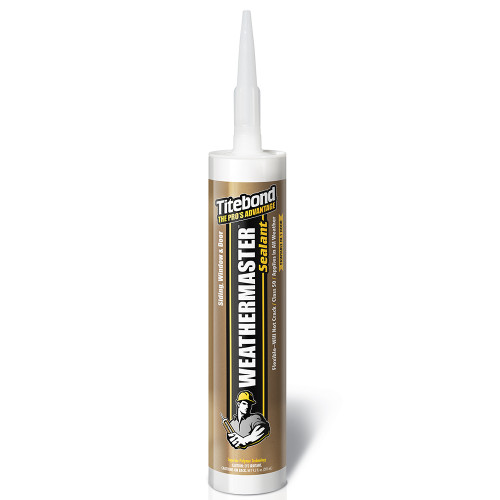 9.5 Oz. Franklin 43991 Crystal Clear Titebond WeatherMaster Window, Siding & Door Sealant