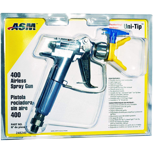 ASM 451-SG ASM 400 Professional Airless Spray Gun, 3600 psi, Split Handle