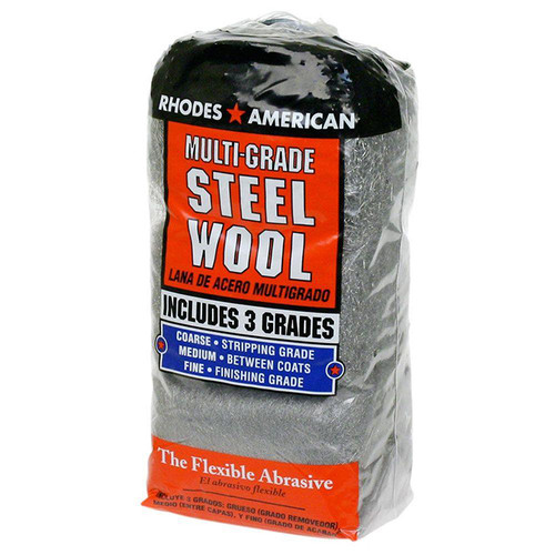 Homax 10121114 Homax Assorted Steel Wool Pads, 12-Pack