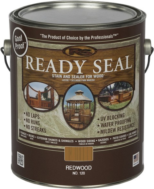 Ready Seal 120 1G Redwood Stain & Sealer for Wood