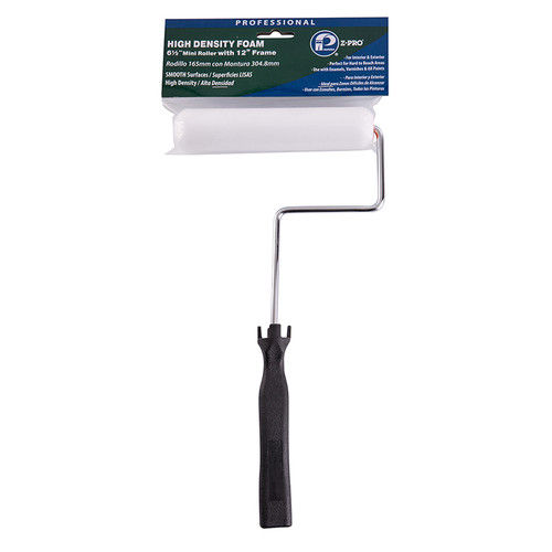 6-1/2" Premier 53821 Z-Pro Mini-Roller Cover Foam with 12" Frame
