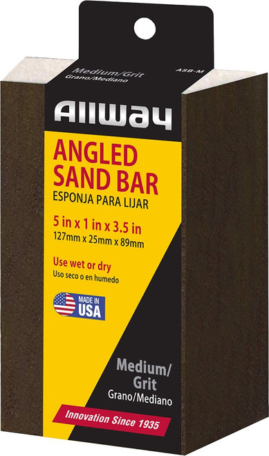 Allway ASB-M Medium Angled Sandbar 10/pk