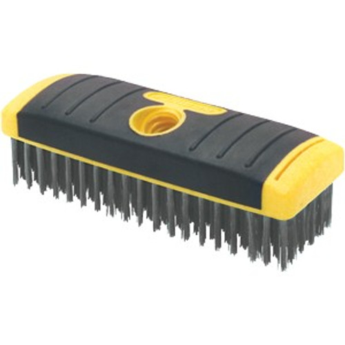 Allway SB619 6 x 9 Row Carbon Steel Wire Brush w/Soft Grip Handle