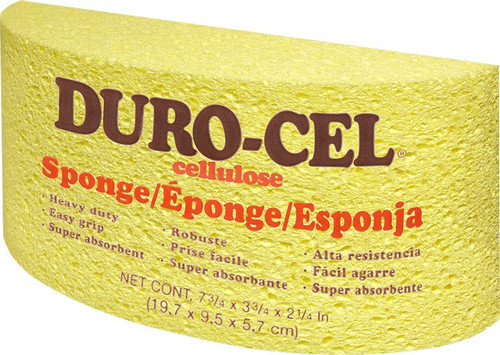 Armaly 114-03085 7.5" x 3.75" x 2.25" Duro-Cel Turtleback Cellulose Heavy Duty Sponge