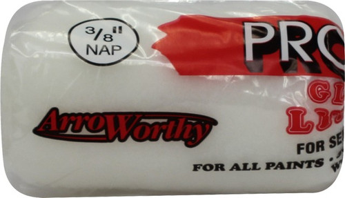 ArroWorthy 4FGL3 4" x 3/8" Nap Glossdel Lintless Roller Cover