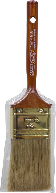 ArroWorthy 5045-0200 2" Cap'N Jack White China Bristle Paint Brush