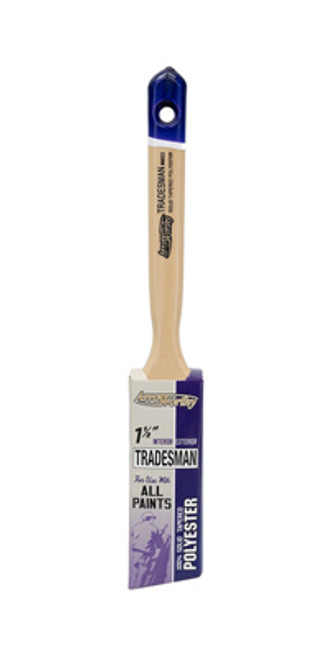 ArroWorthy 6022 1-1/2" Tradesman Blended Polyester Angle Sash Paint Brush