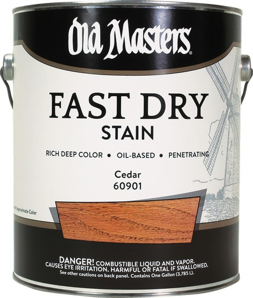 Old Masters 60901 1G Cedar Fast Dry Wood Stain