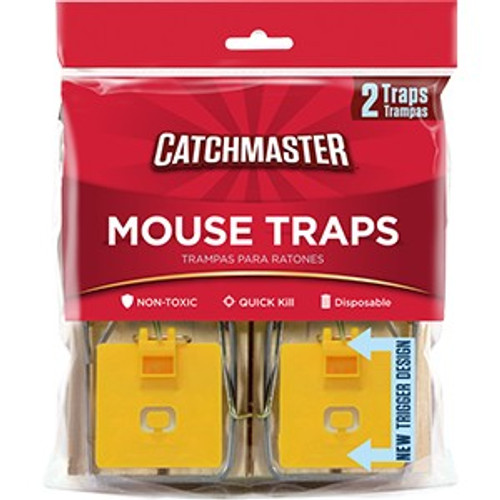Atlantic Paste 602RE Mouse Wood Trap (2pk)