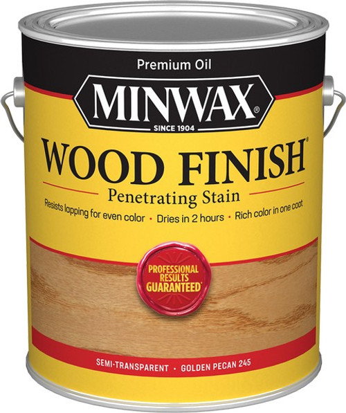 Minwax 71041 1G Golden Pecan 245 Semi-Transparent Stain 526 VOC